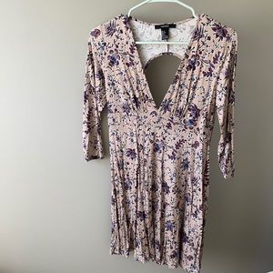 3/4 Sleeved Key Hole Dress